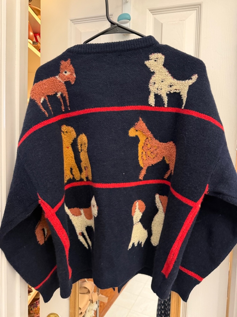 NWT Anthropologie Maeve Dog Tie-Neck Cardigan - Picture 7 of 7